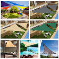 Sun Shade Sail Outdoor Garden Sunshade Baldachy Triangle
